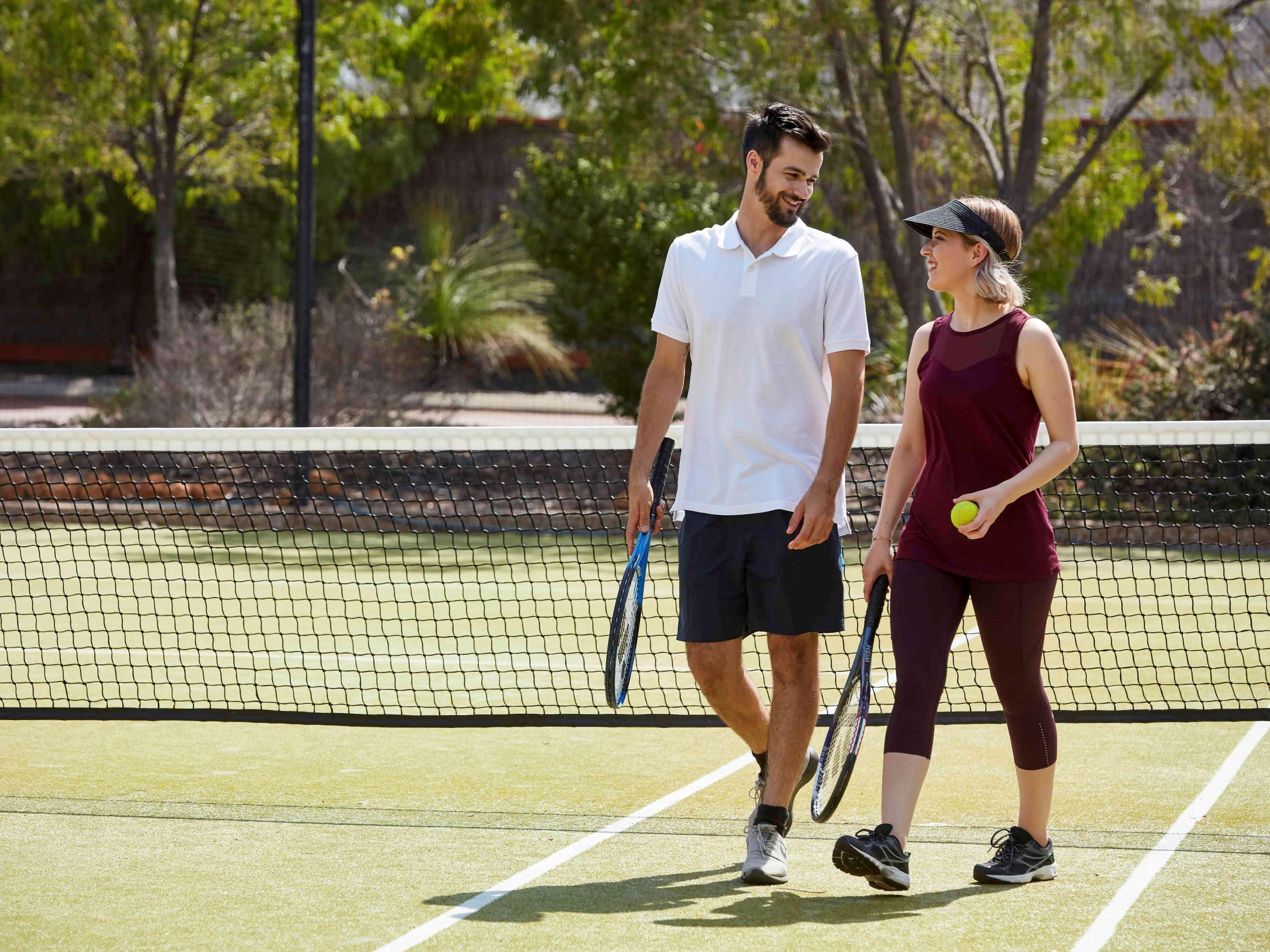 Pullman Bunker Bay Resort Margaret River Дансборо Екстер'єр фото Tennis players at the club